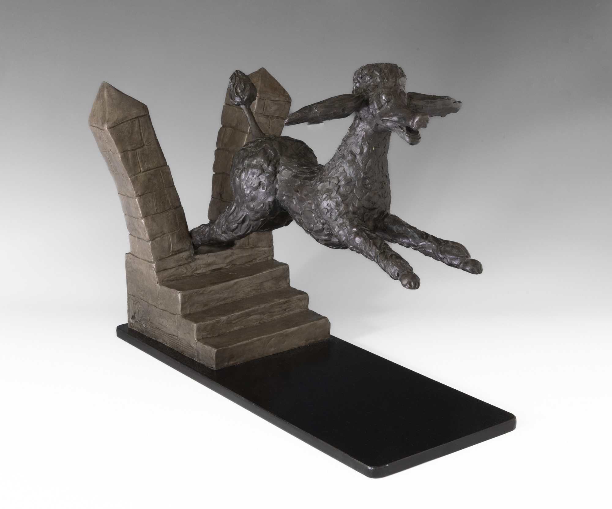 "Sophie the Flying Poodle"
Bronze
12.5 x 19.5 x 9